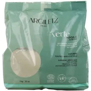 Argiletz Argile Verte Surfine 1KG