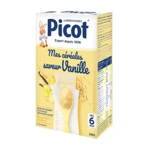 Picot Mes Céréales saveur Vanille dès 6 mois 200g