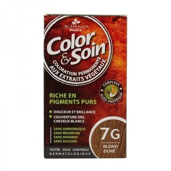Les 3 Chênes Color & Soin 7G Blond Doré 135ml
