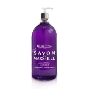 BeauTerra Savon Liquide De Marseille Lavande 1 L