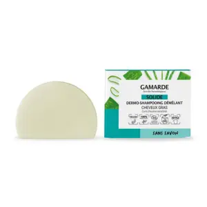 Gamarde Dermo-Shampooing Démêlant Solide – Cheveux Gras 98 ml