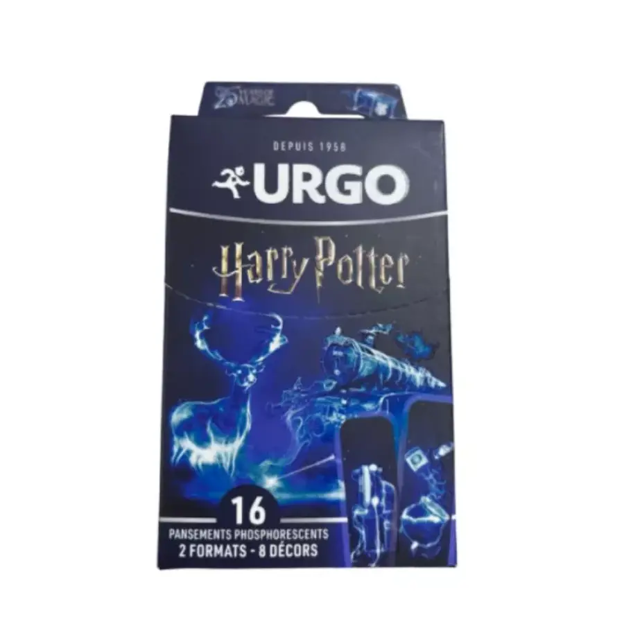 Urgo Pansements Phosphorescents Harry Potter 8 décors - Pharmacie Agnès Praden à Alès