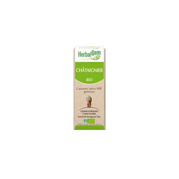 Herbalgem châtaignier bio 30ml