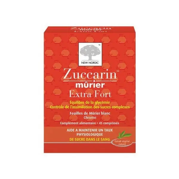 Zuccarin Max Extra Fort 45 Comprimés