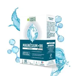 Sante Verte Magnésium +B6 3 Formes 360mg Libération Prolongée 60 Comprimés Sécables