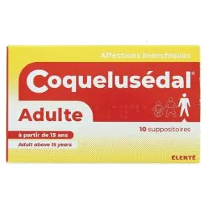Coquelusedal Adultes Suppositoires Boite de 10