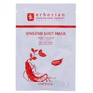 Erborian Ginseng Shot Mask Masque Tissu Visage 15 g