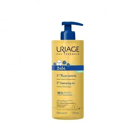 Uriage Bébé 1ère Huile Lavante Bain 500ml - Pharmacie Agnès Praden à Alès