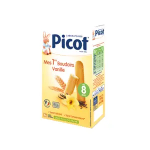 Picot Mes 1ers Boudoirs Vanille dès 8 mois 6 sachets de 4
