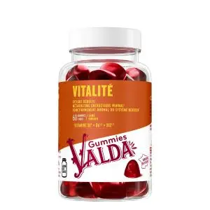 Valda Vitalité Goût Myrtille 60 Gummies