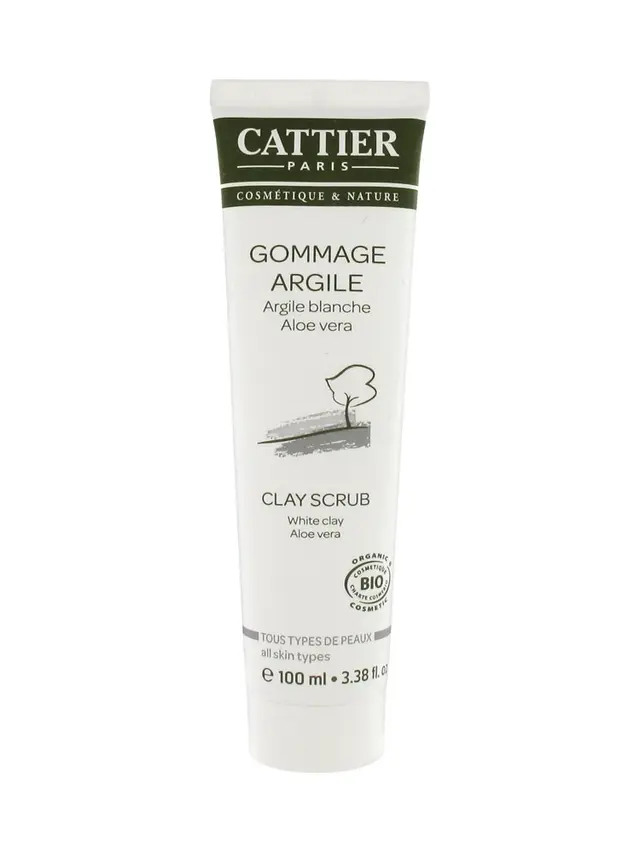 Cattier Gommage Argile Blanche 100 ml