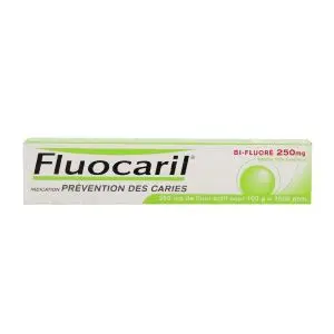 Fluocaril Bifluore 250mg Menthe Pâte Dentifrice 75 ml