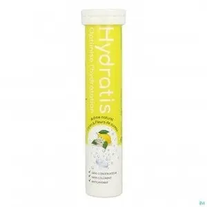 Hydratis 20 Pastilles Effervescentes Citron & Fleur de Sureau