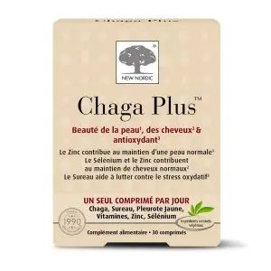 New Nordic Chaga Plus 30 Comprimés
