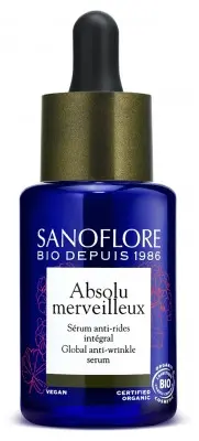 Sanoflore Absolu Merveilleux Sérum Anti-Rides Intégral Bio 30 ml