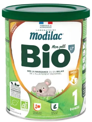Modilac Bio Lf+ 1 Lait 0 - 6 mois 800g