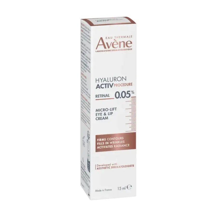 Avène Hyaluron Activ Rétinal Yeux-Lèvres 15ml - Pharmacie Agnès Praden à Alès