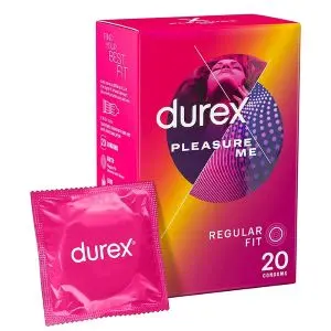 Durex Pleasure Préservatifs Ultra Perlé Me x20