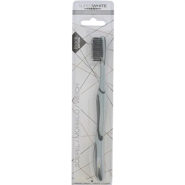 Superwhite Brosse à dent Black edition Souple