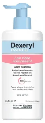Dexeryl Essentiel Lait Riche Nourrissant 500 ml