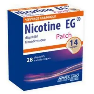 Eg Labo Nicotine 14 mg/24h 28 Dispositifs Transdermiques 