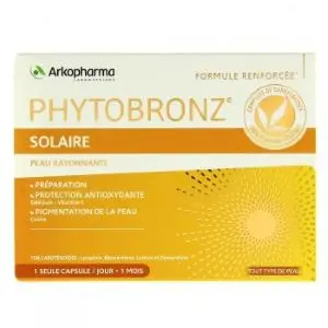 Arkopharma Phytobronz 30 Capsules - Pharmacie Agnès Praden à Alès