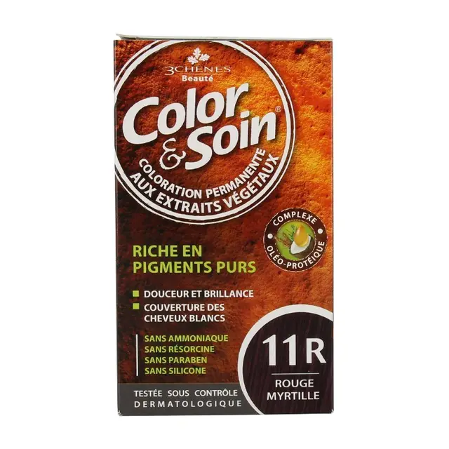Les 3 Chênes Color & Soin 11R Rouge Myrtille 135ml