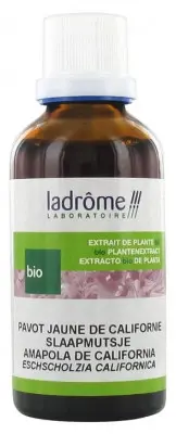 Ladrôme Extrait de Plante Fraîche Bio Pavot Jaune de Californie 50 ml