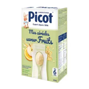 Picot Mes Céréales saveur Fruits dès 6 mois 200g 