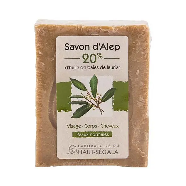 Haut-Ségala Savon d'Alep 20% Baies de Laurier 200 g