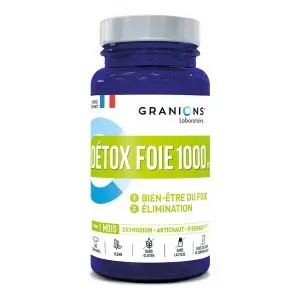 Granions Détox Foie 60 Comprimés - Pharmacie Agnès Praden à Alès