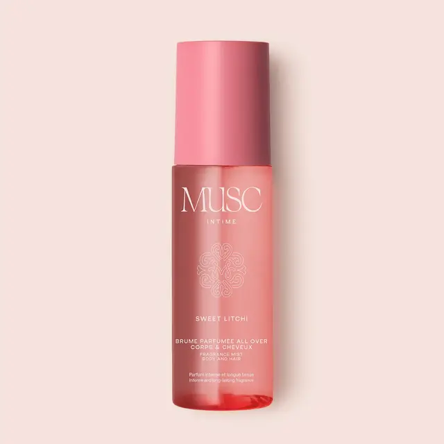 Musc Intime Brume Parfumé Corps Et Cheveux Sweet Litchi 100 ml