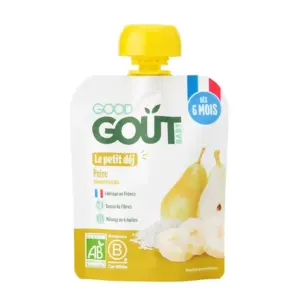 Good Gout Gourde Petit Déj Poire 70g