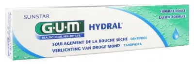 GUM Hydral Dentifrice 75 ml - Pharmacie Agnès Praden à Alès