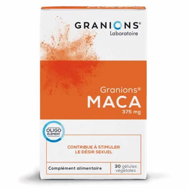 Laboratoire des Granions maca 30 gélules 11g - Pharmacie Agnès Praden à Alès