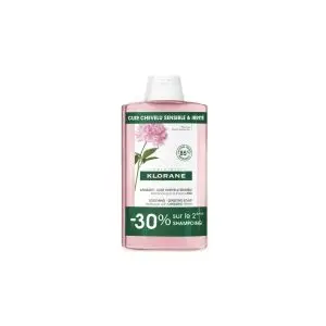 Klorane Shampooing Pivoine Bio 2x400ml - Pharmacie Agnès Praden à Alès