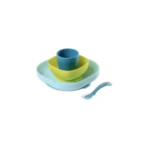 Béaba Coffret Repas Silicone Avec Ventouse 4 Mois et +