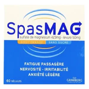 Grimberg Spasmag x60 Gélules - Pharmacie Agnès Praden à Alès