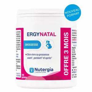 Nutergia Ergynatal 180 Gélules Grossesse et Fatigue
