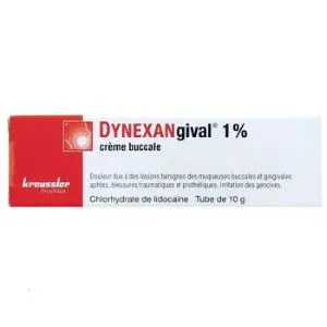 Kreussler Pharma Dynexangival 1% Crème Buccale 10g