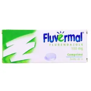 Fluvermal 100 mg 6 comprimés