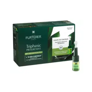 René Furterer Triphasic Progressive Chute de Cheveux Traitement Antichute Progressive 8 x 5,5 ml
