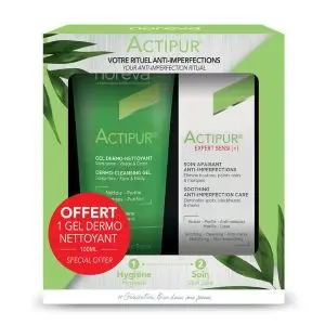 Noreva Actipur Rituel Anti-imperfections Sensi[+]  30 ml + Gel Dermo Nettoyant 100ml