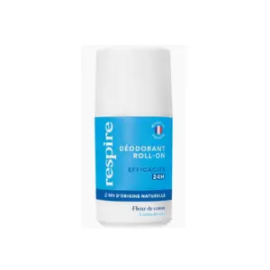 Respire Déodorant Roll On Fleur de Coton 15ml