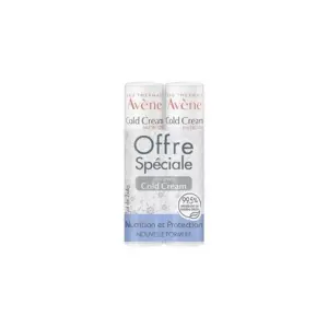 Avène Cold Cream Sticks Lèvres 2 x 4g