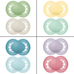 Mam Sucette Original 6 Mois+ x 2 - 4 Coloris Unis