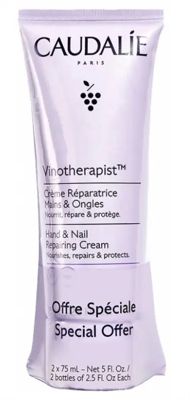 Caudalie Vinothérapist crème réparatrice mains & ongles 75 ml duo