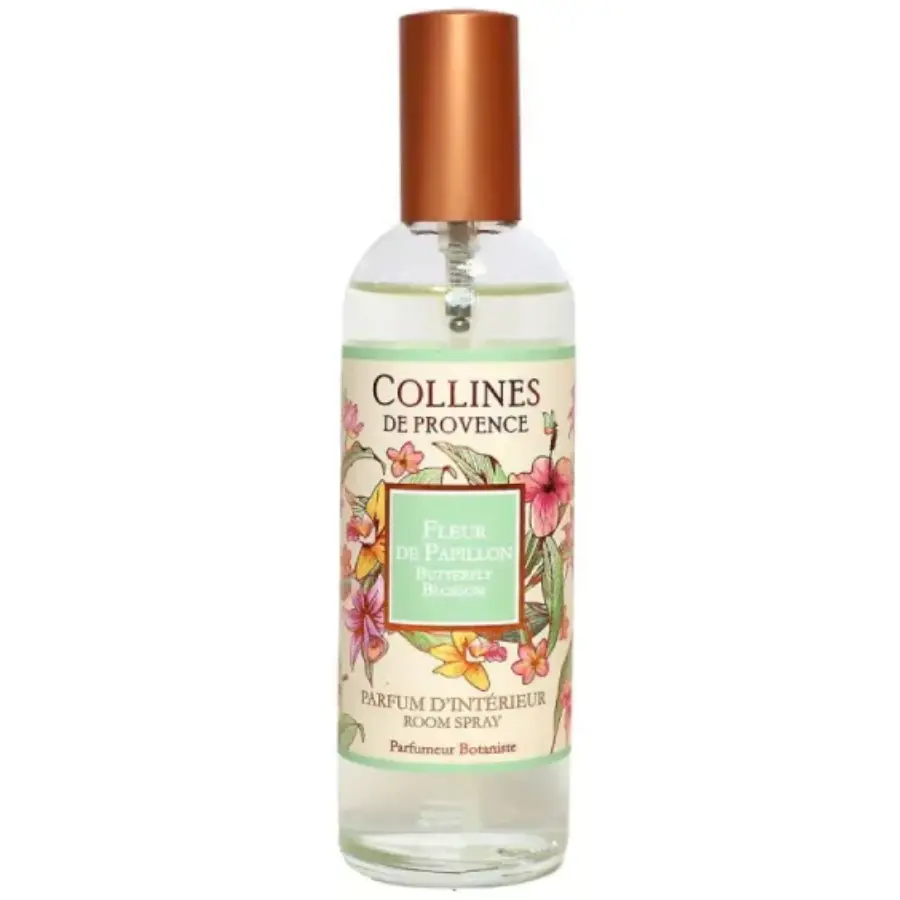 Collines de Provence Parfum d'Intérieur Fleur de Papillon 100ml - Pharmacie Agnès Praden à Alès
