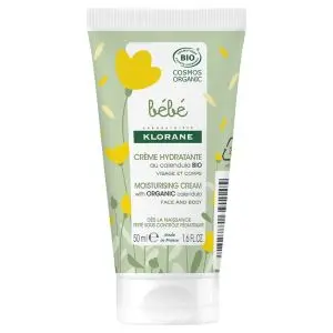 Klorane Bébé Crème Hydratante Calendula Bio 50ml