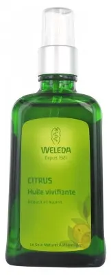 Weleda Huile Vivifiante au Citrus 100 ml - Pharmacie Agnès Praden à Alès